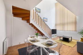 Duplex Cosy 6 personnes - 20 min Centre de Paris Metro 13 - Parking Gratuit